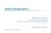 Data Integration Zachary G. Ives University of Pennsylvania CIS 550 – Database & Information Systems October 16, 2015 LSD Slides courtesy AnHai Doan.