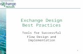 Exchange Design Best Practices Tools for Successful Flow Design and Implementation 1.