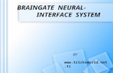 BRAINGATE NEURAL- INTERFACE SYSTEM BY .