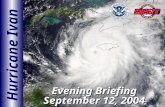 Hurricane Ivan Evening Briefing September 12, 2004.