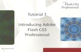 Tutorial 1 Introducing Adobe Flash CS3 Professional.