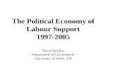 The Political Economy of Labour Support 1997-2005 David Sanders Department of Government University of Essex, UK.
