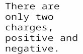 There are only two charges, positive and negative.