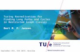 Turing Kernelization for Finding Long Paths and Cycles in Restricted Graph Classes Bart M. P. Jansen September 8th, ESA 2014, Wrocław.