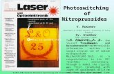 Photoswitching of Nitroprussides V. Rusanov Department of Atomic Physics, University of Sofia, Bulgaria Sv. Stankov ESRF, Grenoble, France H. Paulsen,