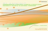 PLANNING. 2010 UT EXTENSION  $5 million loss in recurring state funds  Previous plan was 10 years old  Need for greater engagement  “Advancing Tennessee”