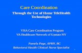 1 Care Coordination Through the Use of Home TeleHealth Technologies VHA Care Coordination Program VHA Care Coordination Program VA Healthcare Network of.