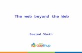 The web beyond the Web Beerud Sheth. W W W ? http 1.4B users.