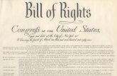 1. 2 The Bill of Rights: The first 10 amendments to the U. S. Constitution  1 st 1 st  2 nd 2 nd  3 rd 3 rd  4 th 4 th  5 th 5 th  6 th 6 th  7.