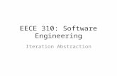 EECE 310: Software Engineering Iteration Abstraction.
