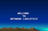 WELCOME TO NETWORK LOGISTICS. NETWORK LOGISTICS OPERATION DEPARTMENT: 1. CLEARANCE 2.FRIEGHT FORWARDING.
