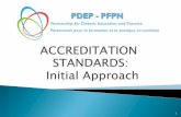 1.  Accreditation: ◦ Purpose ◦ Guiding Principles  Accreditation Standards Development Working Group ◦ Members ◦ Goals  Proposed Framework for Standards.