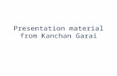 Presentation material from Kanchan Garai. Equipments bought 1.Fluorometer equipped with excitation and emission monochromators for wavelength scanning,