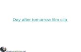 Day after tomorrow film clip. Long-term climate change.