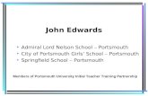 John Edwards Admiral Lord Nelson School – Portsmouth City of Portsmouth Girls' School – Portsmouth Springfield School – Portsmouth Members of Portsmouth.