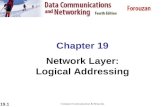 19.1 Chapter 19 Network Layer: Logical Addressing Computer Communication & Networks.