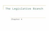 The Legislative Branch Chapter 4. Texas Legislature - Elections Apportionment and Redistricting  Apportionment: basis for representation. Texas Senate.