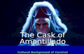 The Cask of Amontillado Cultural Background of Carnival.