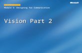 Vision Part 2 Module 3: Designing for Communication LESSON Ext 3.