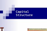 Capital Structure. 2 The Capital-Structure Capital Structure deals with how the firm pays for investments  It also determines how we slice the firm’s.