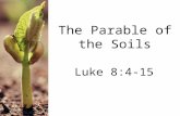 The Parable of the Soils Luke 8:4-15. Blake on Alleluia Ranch (Vacation Bible School set)