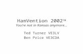HamVention 2002 TM You’re not in Kansas anymore… Ted Turner VE3LV Ben Price VE3CDA.