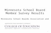 Minnesota School Board Member Survey Results Minnesota School Boards Association and 1.