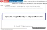 Stracener_EMIS 7305/5305_Spr08_03.18.08 1 Systems Supportability Analysis Overview Dr. Jerrell T. Stracener, SAE Fellow Leadership in Engineering EMIS.