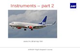 Instruments – part 2 ARNOP Flight Dispatch course .