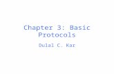 Chapter 3: Basic Protocols Dulal C. Kar. Key Exchange with Symmetric Cryptography Session key –A separate key for one particular communication session.