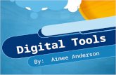 Digital Tools By: Aimee Anderson. What is Pearson SuccessNet? Pearson SuccessNet is a system for learning for teachers and students who are studying at.