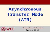 Asynchronous Transfer Mode (ATM) Computer Networks Spring 2012.