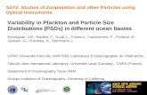 Variability in Plankton and Particle Size Distributions (PSDs) in different ocean basins Romagnan, J.B., Roullier, F., Guidi, L., Forest A., Vandromme,