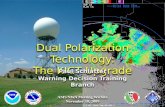 Dual Polarization Technology: The KICT Upgrade Paul Schlatter Warning Decision Training Branch Paul Schlatter Warning Decision Training Branch AMS/NWA.