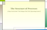 The Structure of Processes (Chap 6 in the book “The Design of the UNIX Operating System”)
