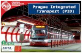 Prague Integrated Transport (PID).  Prague - area 496 km 2 population 1.2 mil. distance of the city boundary from the centre is 10 km to the north, 18.