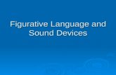 Figurative Language and Sound Devices. Figurative Language is…..