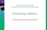 Objects First With Java A Practical Introduction Using BlueJ Grouping objects Collections and iterators 2.0.