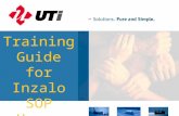 Training Guide for Inzalo SOP Users. This guide has been prepared to demonstrate the use of the Inzalo Intranet based SOP applications. The scope of this.