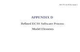 Refined ECSS Software Process Model Elements SD-TN-AI-0570, Issue 5 APPENDIX D.