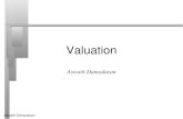 Aswath Damodaran174 Valuation Aswath Damodaran. 175 First Principles Invest in projects that yield a return greater than the minimum acceptable hurdle.