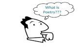 What is Poetry???. Poetry is…Poetry is the most emotionally charged means of written expression and it consists of words arranged in patterns of sound.