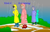 Unit 6 It’s raining windy How is the weather today? Period 1.
