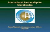 International Partnership for Microbicides Tessa Mattholie, European Liaison Officer, Brussels.