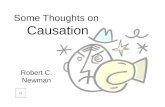 Some Thoughts on Causation Robert C. Newman Some Puzzling Questions Among the many objections sometimes made against the truth of the Bible are alleged.
