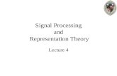 Signal Processing and Representation Theory Lecture 4.