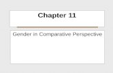 Chapter 11 Gender in Comparative Perspective. Chapter Outline  Cultural Construction of Gender  Gender Crossing and Multiple Gender Identities  The.