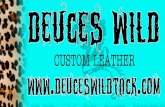 About Products Custom Deuces Wild Tack LLC is a family run business that designs custom tack for horses. The founders, Angela Marshall and Emily Marshall.