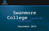 Swanmore College Centre of Excellence September 2013.