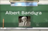 Learning Thoery/Behaviorism ALBERT BANDURA0 Albert Bandura.